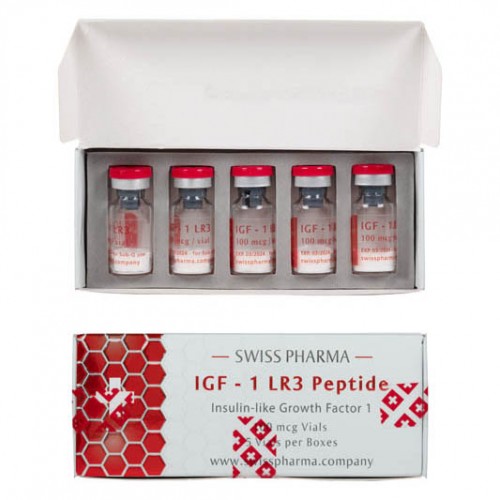 Swiss Pharma IGF1- LR3 100mcg 5 Flakon