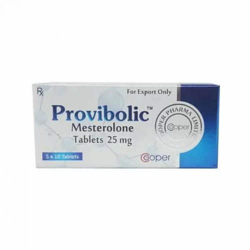 Cooper Pharma Mesterolone (Proviron) 25mg 50 Tablet