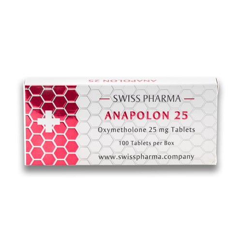Swiss Pharma Anapolon 25mg 100 Tablet
