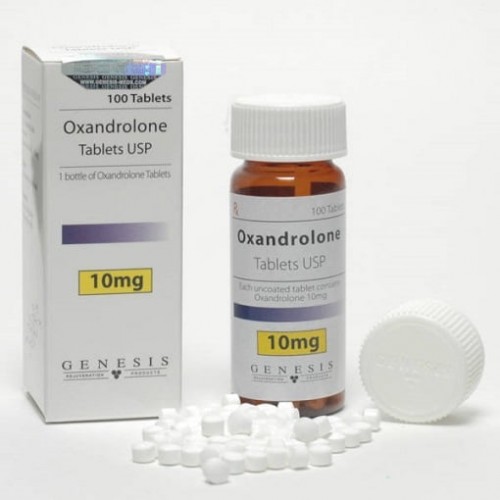 Genesis Meds Oxandrolone Anavar 100 Tablet 10mg