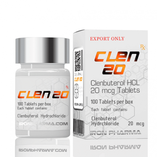 Iron Pharma Clenbuterol 100 Tablet 20mcg