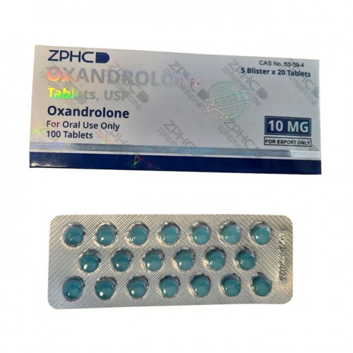 ZPHC Pharma Anavar (Oxandrolone) 10 Mg 100 Tablet