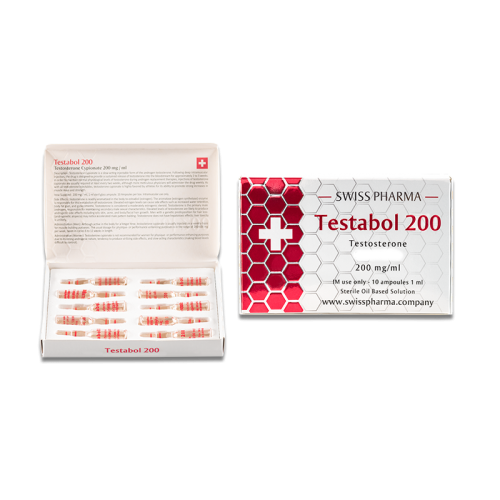 Swiss Pharma Testosterone Cypionate 200mg 10 Ampul