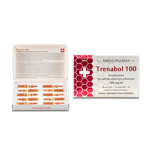 Swiss Pharma Trenbolone Hexahydrobenzylcarbonate (Parabolan) 100mg 10 Ampul